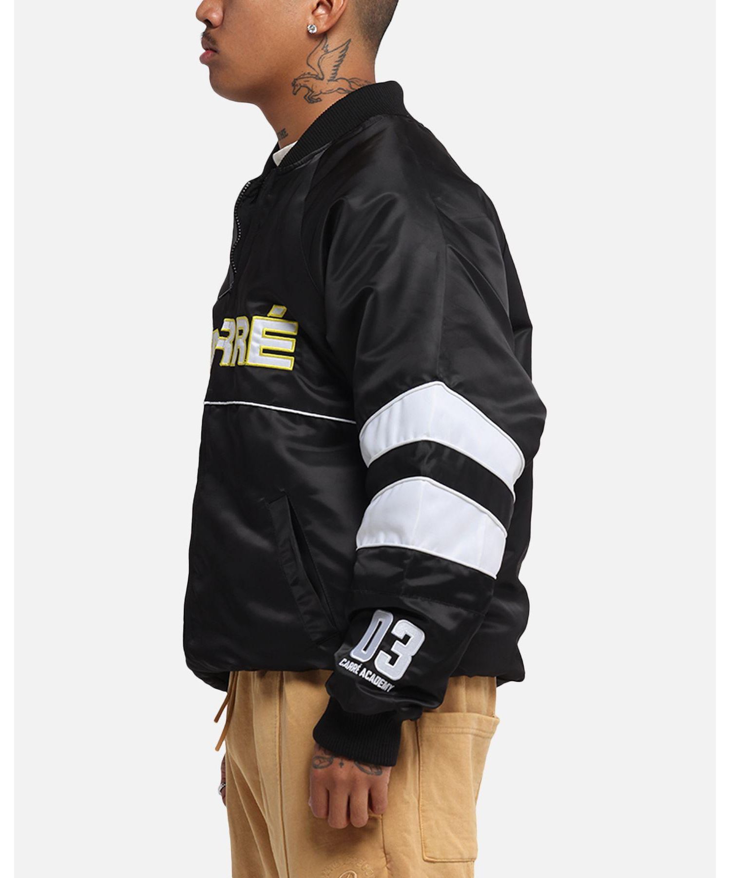 Men's Rally Panelled Bomber Jacket