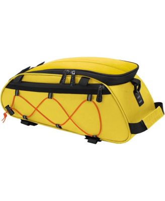 Bike Rack Bag with Removable Panniers Insulated Waterproof Bicycle Trunk Cooler Storage Rear Seat Cargo for Commuting Travel Camping