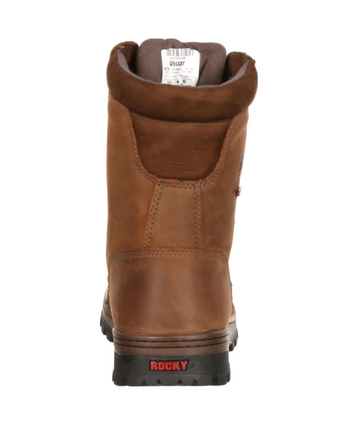 Мужские ботинки ROCKY Outback Gore-Tex Waterproof Boot, цвет: Светлый коричневый — фото 4