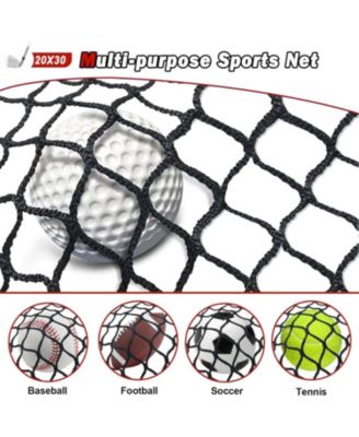 Sports Netting - Heavy Duty Ball Net for Golf, Baseball, Hockey, Soccer