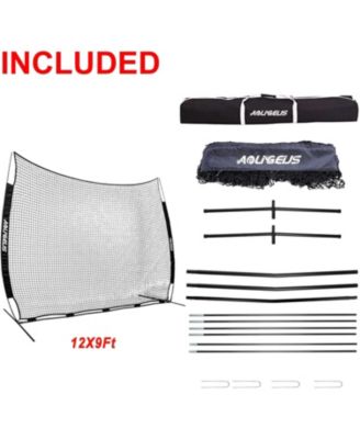 Sports Barrier Net,Sports Net,Barricade Backstop Net,Perfect for Baseball,Softball,Soccer, Basketball,Lacrosse