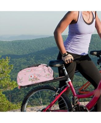 Bike Rack Bag Waterproof Bicycle Trunk Bag with Shoulder Strap, Rear Seat Carrier Storage for Commuting Travel Cycling
