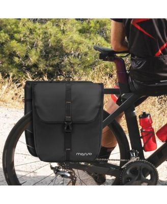 20L Bike Pannier Bags 2 Pack Waterproof Bicycle Rear Rack Storage Saddle Bags for Cycling Commuting Travel