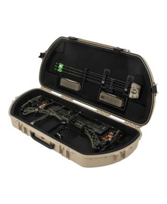 Hard Protective Storage Case, Archery Bow and Arrow iSeries Shaped Case, Tan