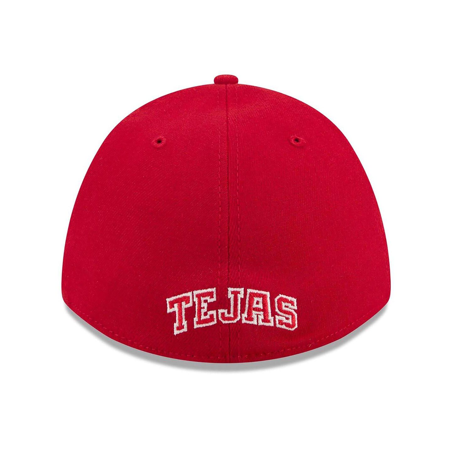 Мужская кепка New Era Red Texas Rangers 2026 City Connect M-Crown 39THIRTY Flex Hat — фото 5