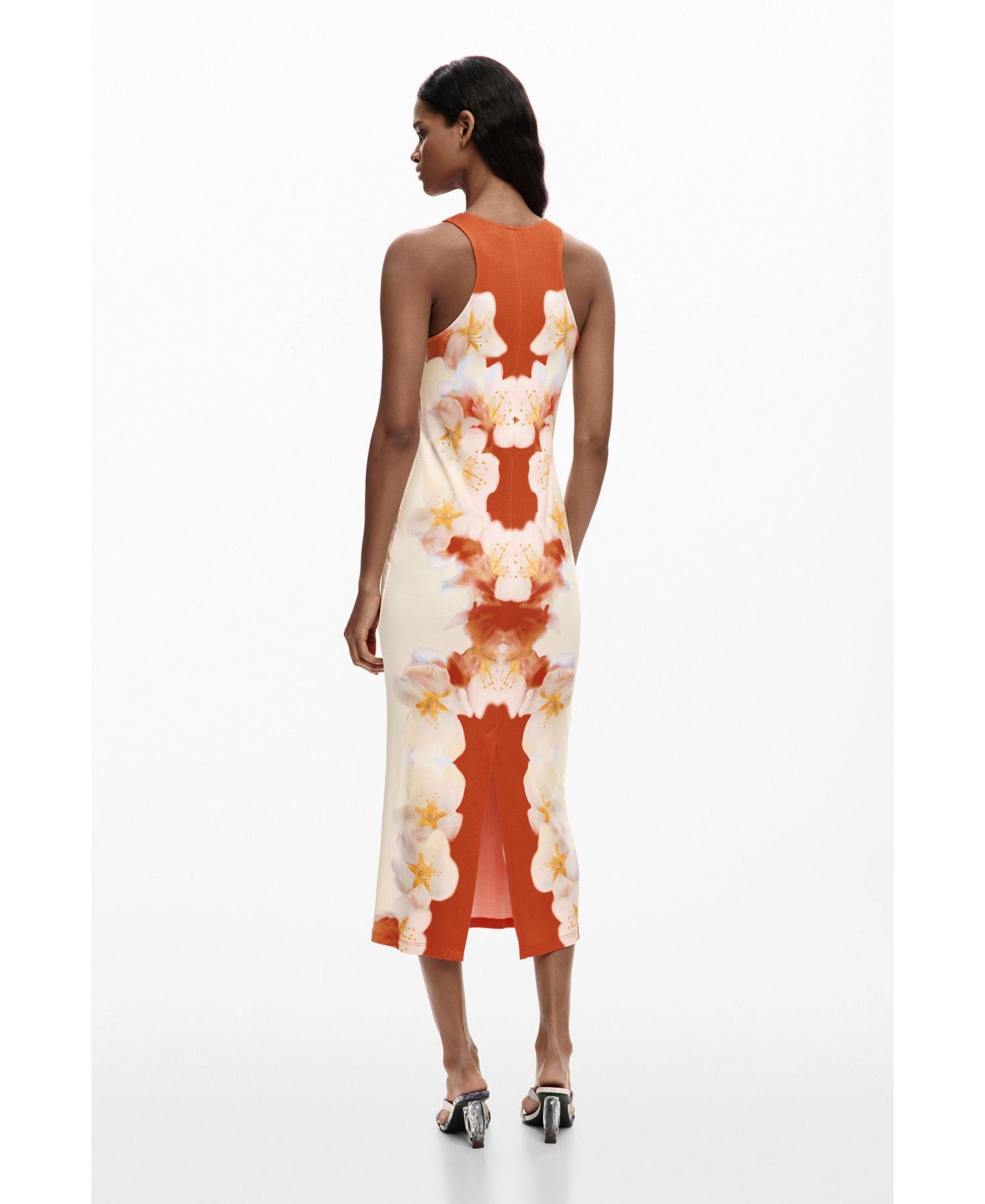 Women's Side Flowers Dress