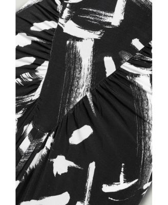 Women's Printed Halter Maxi Dress