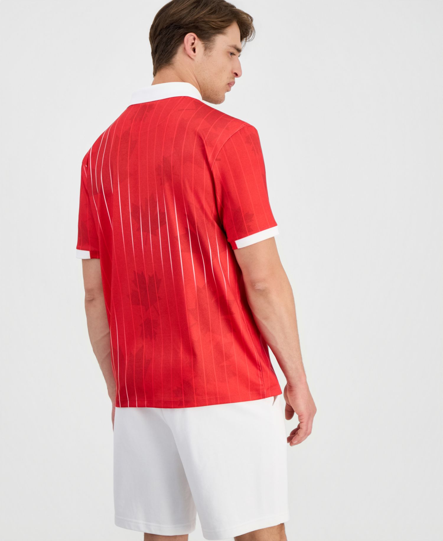 Men's Relaxed Fit Canada Football Polo Jersey