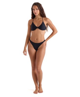 Women's Simply Seamless Twist V-Neck Tie-Back Bikini Top