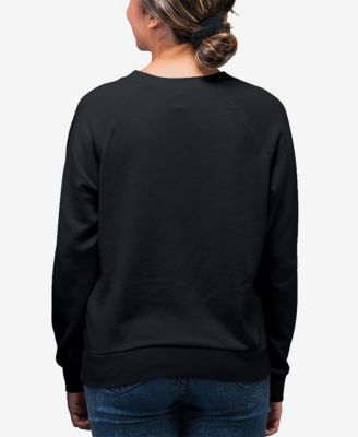 Women's Soccer Flag Word Art Crewneck Sweatshirt