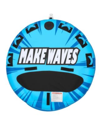 3-Rider Towable Tube for Boating 510 lbs with Anti-Slip Pad