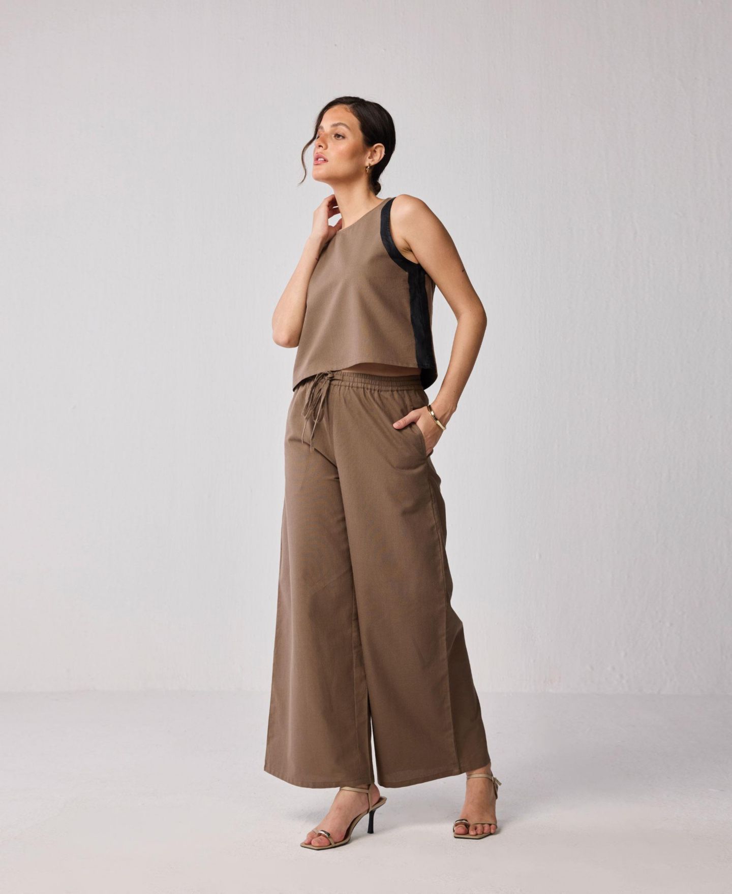 Женский топ Reistor Sleeveless Colorblock — фото 2