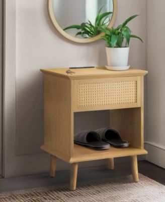 Teagan 23.75" Wood Side Table