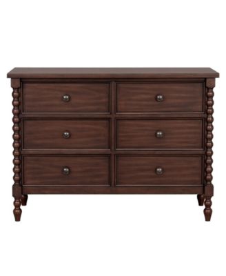 Beckett 46" Wood 6-Drawer Dresser