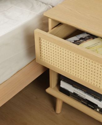 Teagan 23.75" Wood Side Table