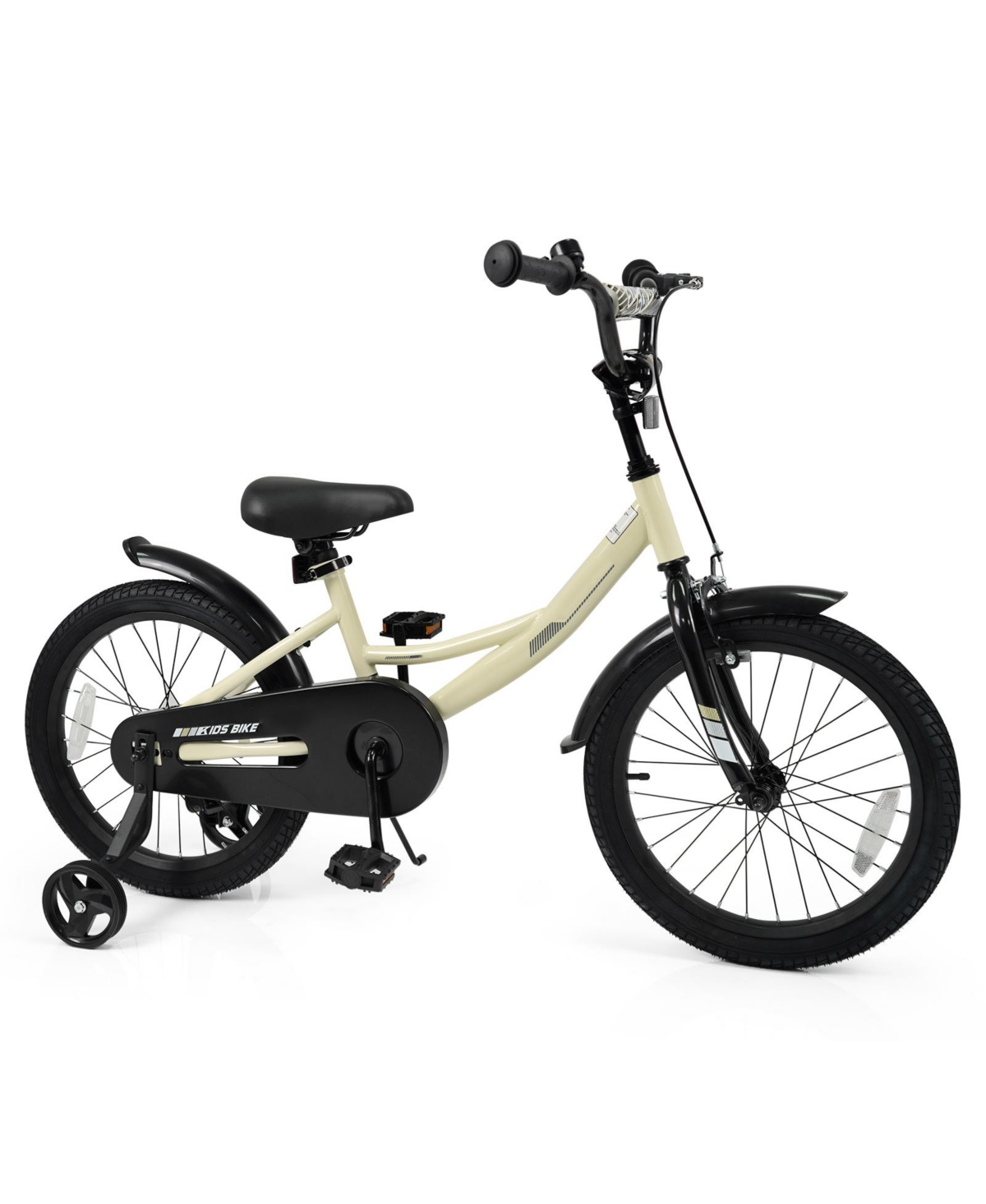 Slickblue Kids Bicycle Sport Style with Detachable Training Wheels Bike