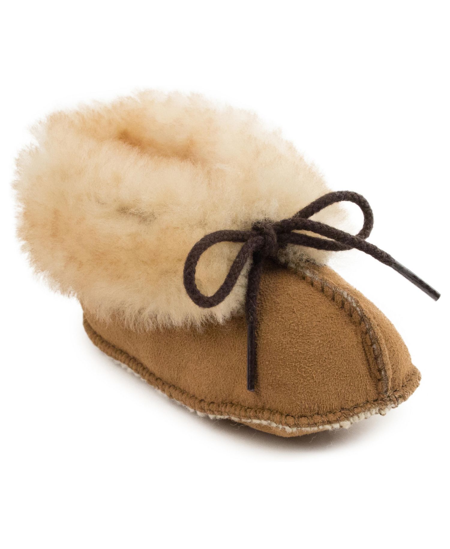 Baby Suede Sheepskin Booties