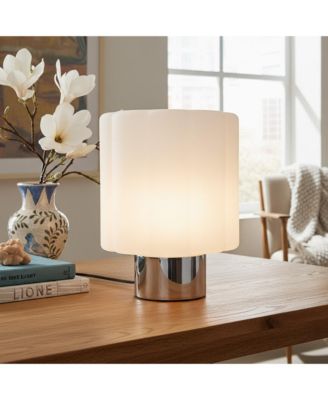 Addison Chrome Novelty LED Table Lamp with Dimmer