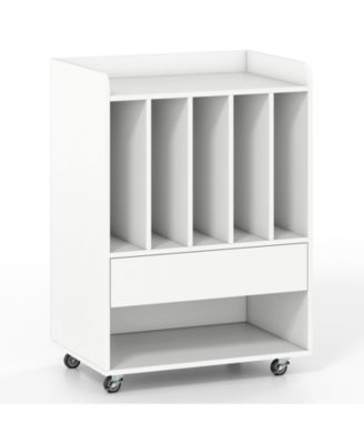 Record Player Stand Turntable Stand with Drawer and Record Holder