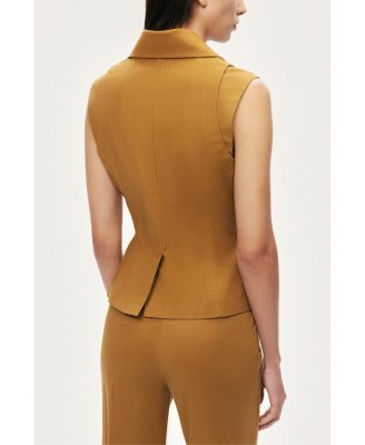 Women's Tailored Double-Breasted Vest