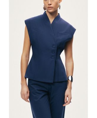 Women's Tailored Sleeveless Vest