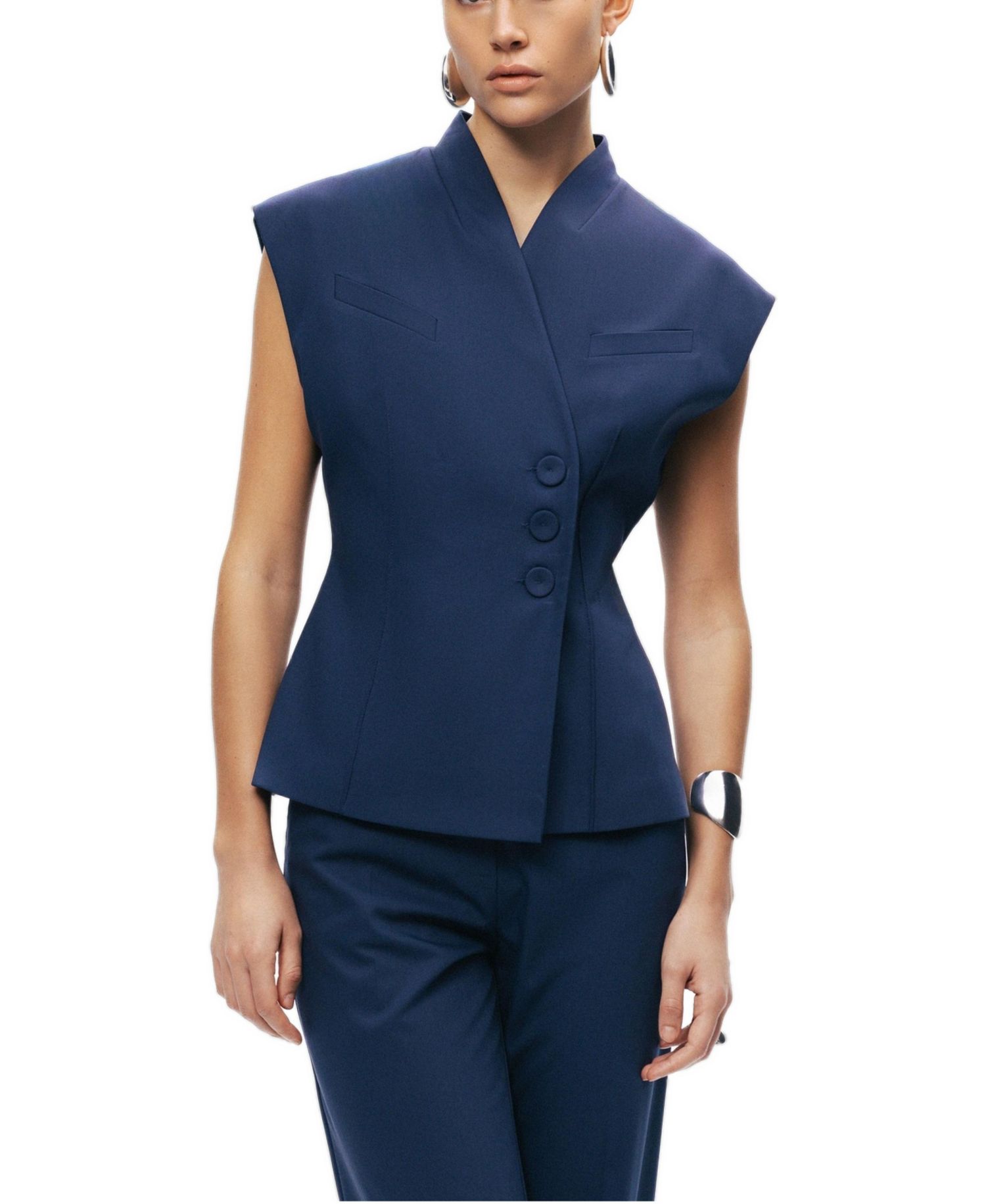 Women's Tailored Sleeveless Vest