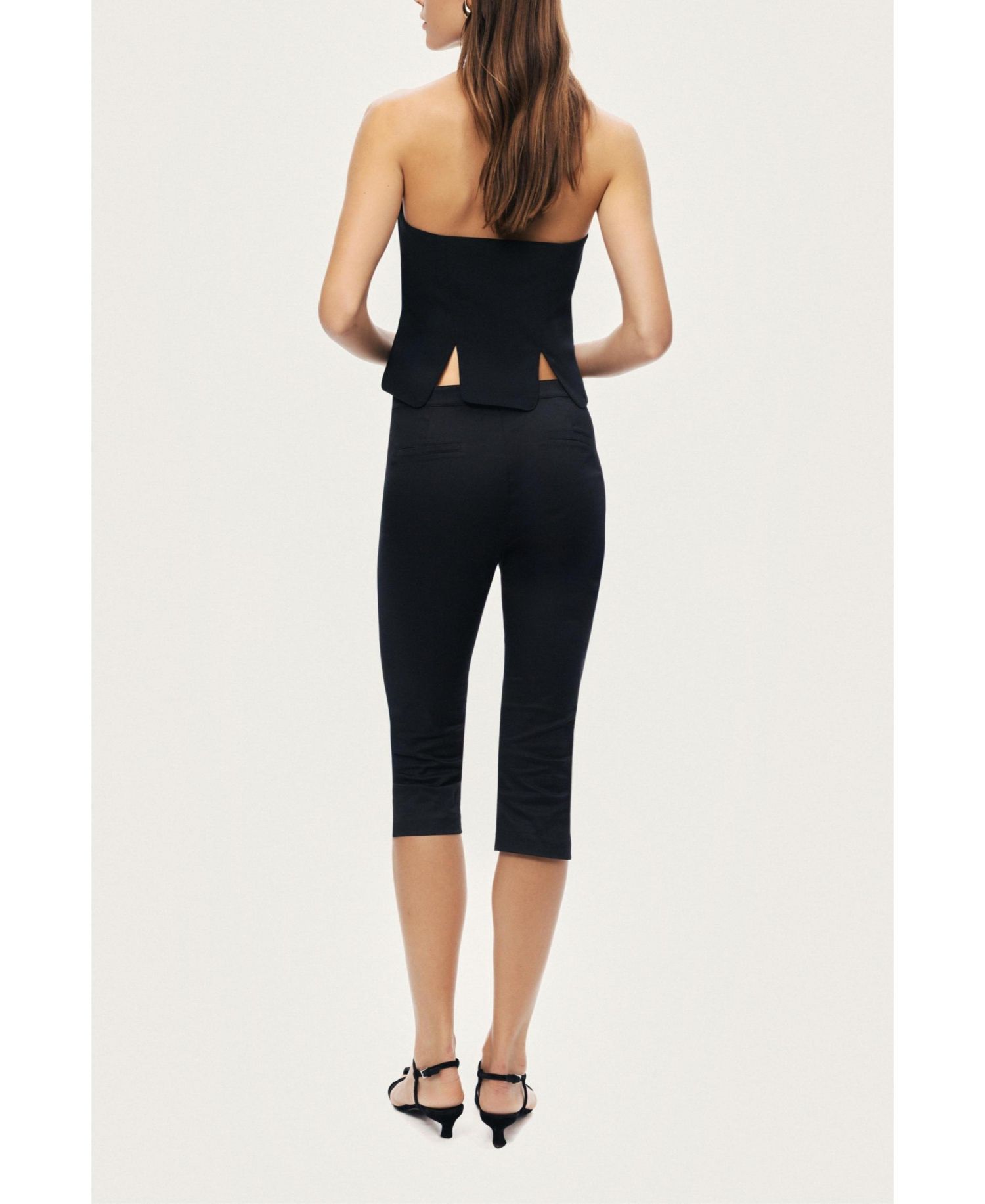 Women's Halter Neck Structured Top