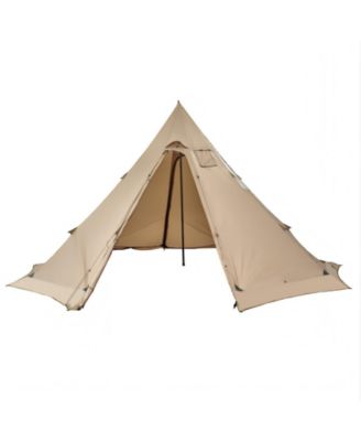 4-6 Person Tipi Hot Tent with Stove Jack for Winter Camping