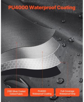 Outdoor Bike Storage Tent for 4 to 5 Bicycles with Dual Doors