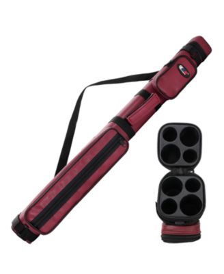 2x2 Square Hard Billiard Pool Cue Stick Carrying Case, Billiard Cue Case