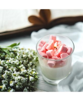 Glass Candle Jars with Wood Lids 16 Pack