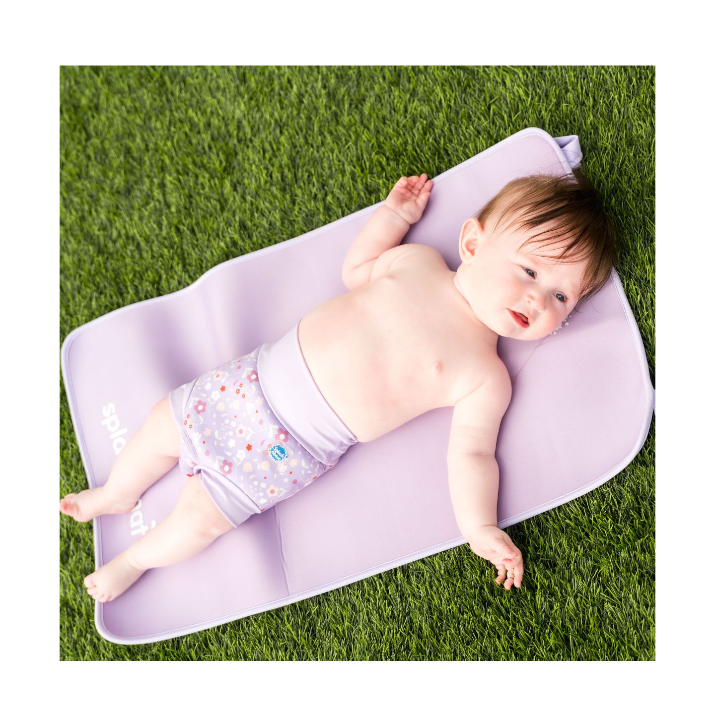 Splash About Toddler Happy Nappy Duo Reusable Double Swim Diaper, (Baby), цвет: Сиреневый — фото 3
