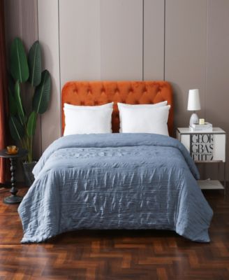 Crinkled Down Alternative Blanket
