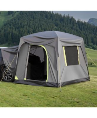 10x8 FT SUV Tent for Camping 5-8 Person with Rainfly Bag