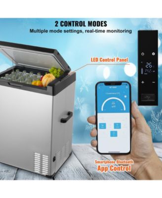 70 Liter Portable Car Refrigerator 12V Single Zone for Camping RV