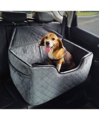 Dog Car Seat Booster 28 in Sponge Fill for up to 55 lbs