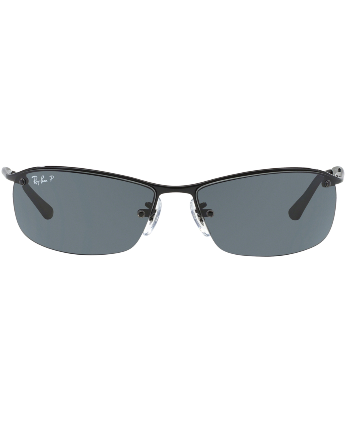 Ray Ban Ray-ban Ray-ban Rb3183 Rb3183 002/81 In Black Shiny,grey Polar