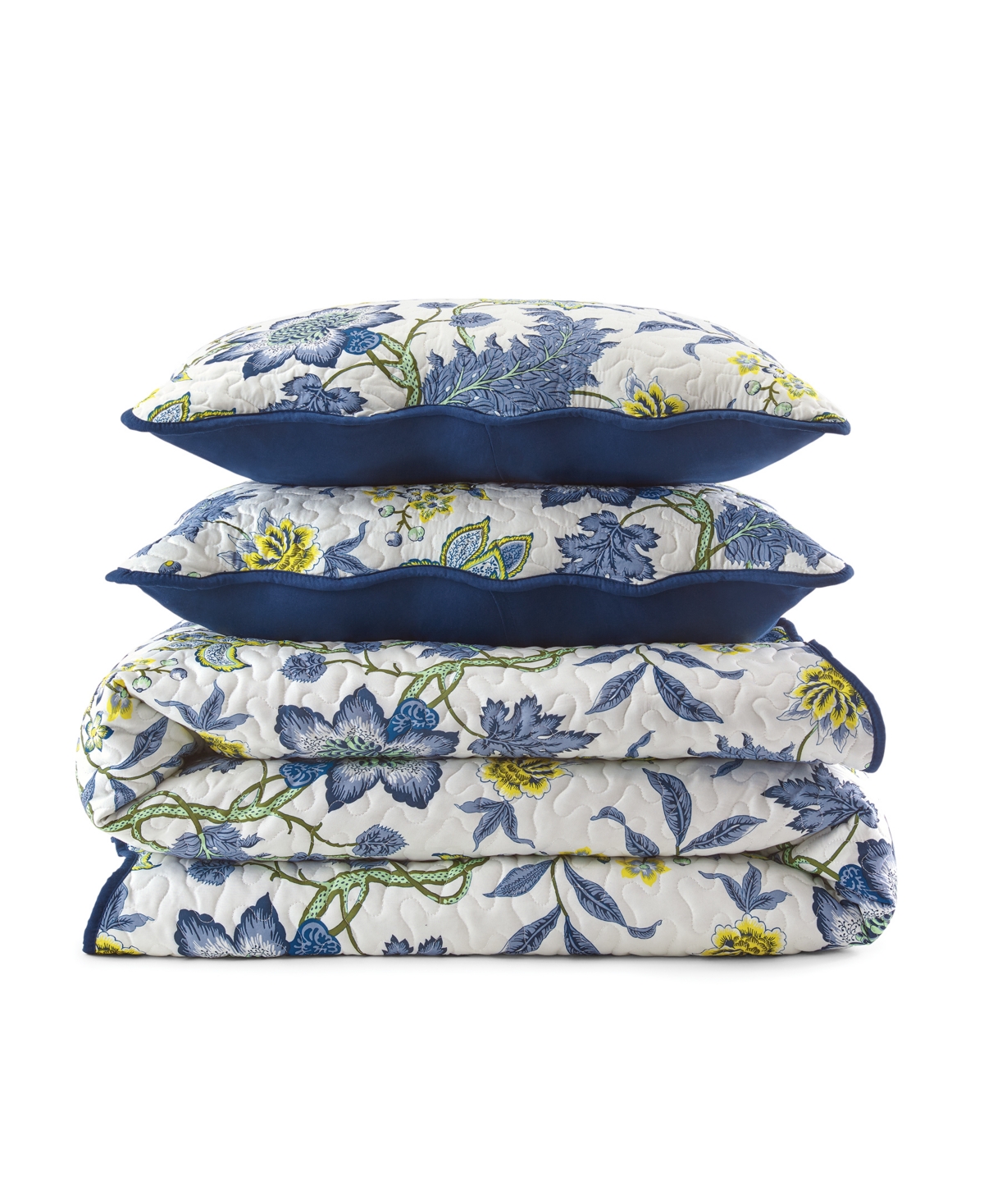 Waverly Maldives Percale 3-Pc. Quilt Set
