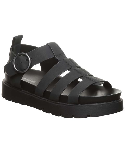 Женские сандалии BEARPAW Aura Strappy, цвет: Чёрный