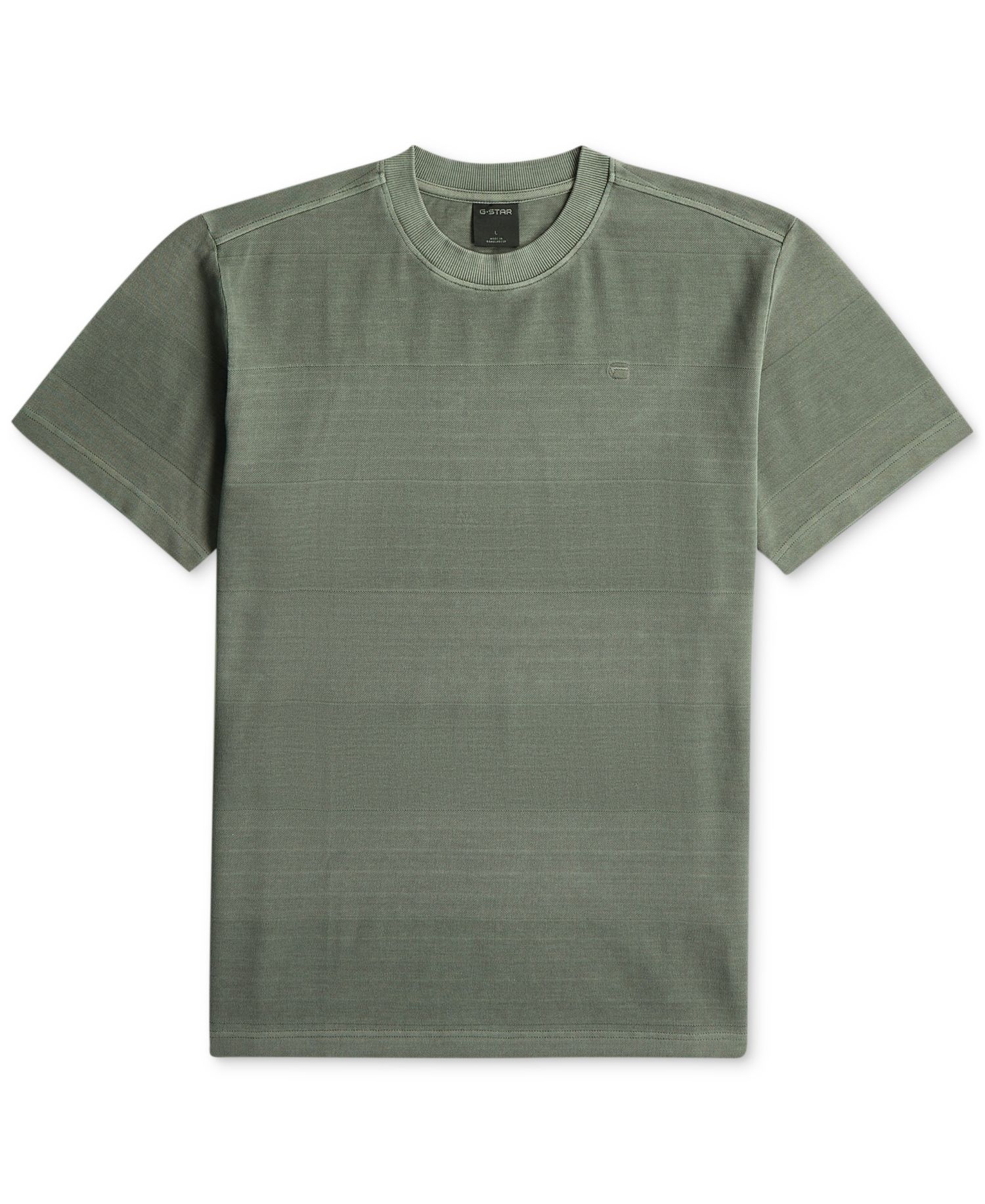 Men's Washed Jacquard T-Shirt