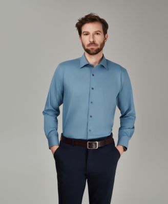 Alfani Men's Blue Dress Shirts | Macy's