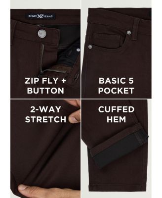 Big Boys 8 - 18 Five Pocket Commuter Pants