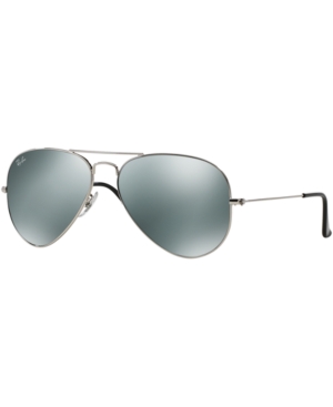 Ray-Ban Aviator Mirrored Sunglasses, RB3025 58