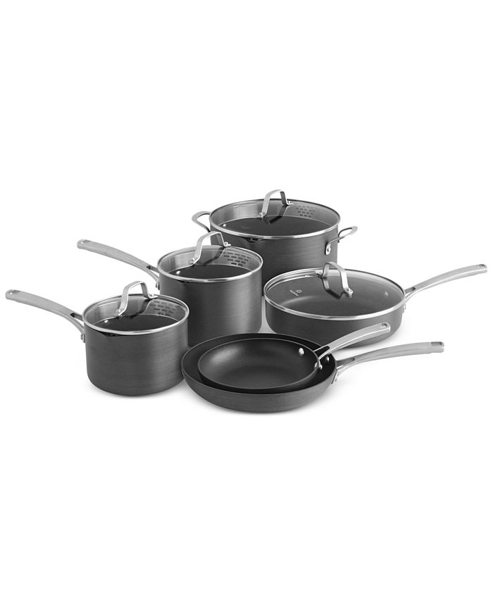 Calphalon 2095338 10-Piece Cookware Set, Classic Pots And Pans Set