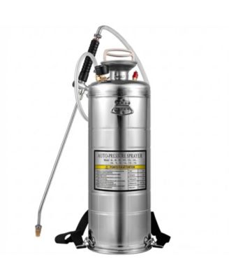 3.5Gal Stainless Steel Sprayer, 20" Wand, Adjustable Nozzle for Gardening