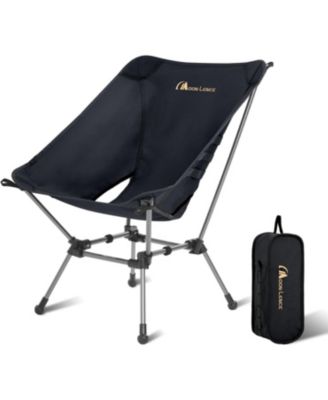 Portable Camping Chair Plus, Larger & Roomier, Compact and Lightweight Still, Folding Chair for Backpacking & Hiking, 330Lbs Capacity