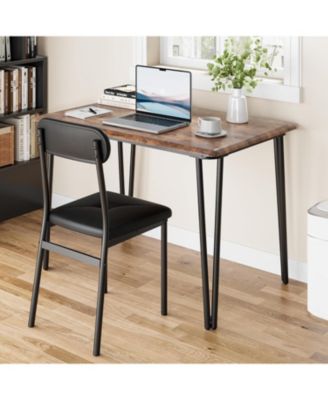 Dining Table Set for 4 Kitchen Table and Chairs for 4 5 Piece Kitchen Dining Room Table Set Dinner Table With Upholstered Seat