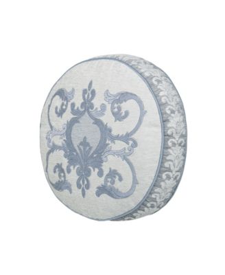 Queensbury Round Decorative Pillow, 15" x 15"