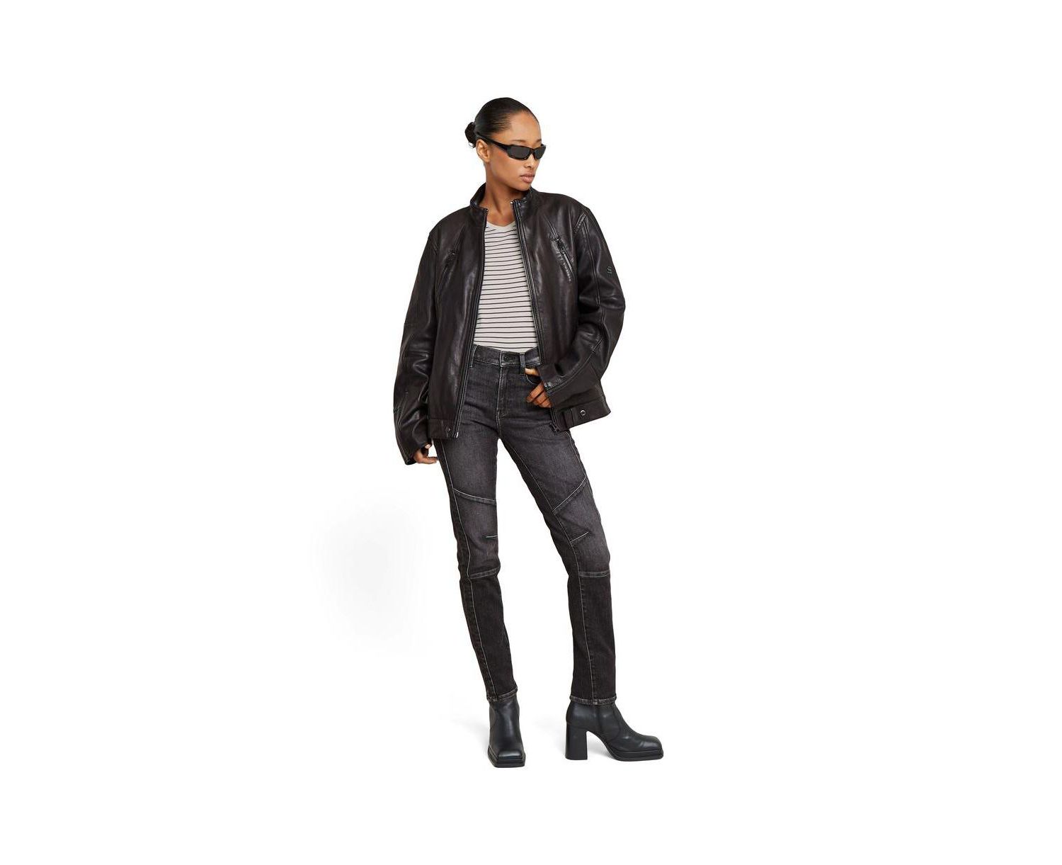 Women's Ace 2 Biker Slim Straight Jeans