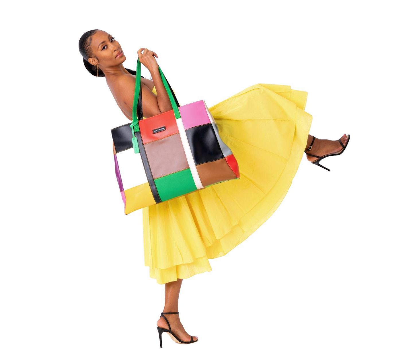 Женская сумка Dai Moda Grande Supreme Tote, цвет: Разноцветный — фото 4